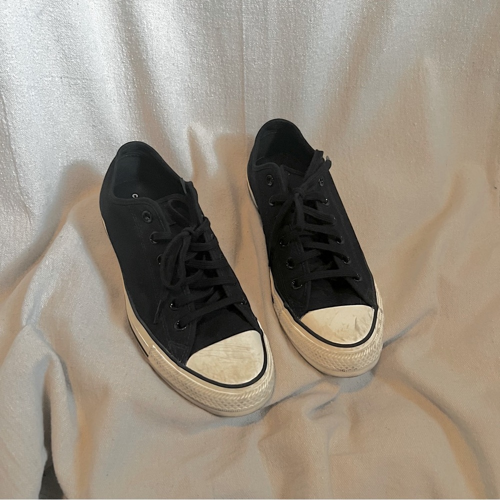 Black Custom Converse